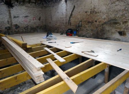 basement floor repair